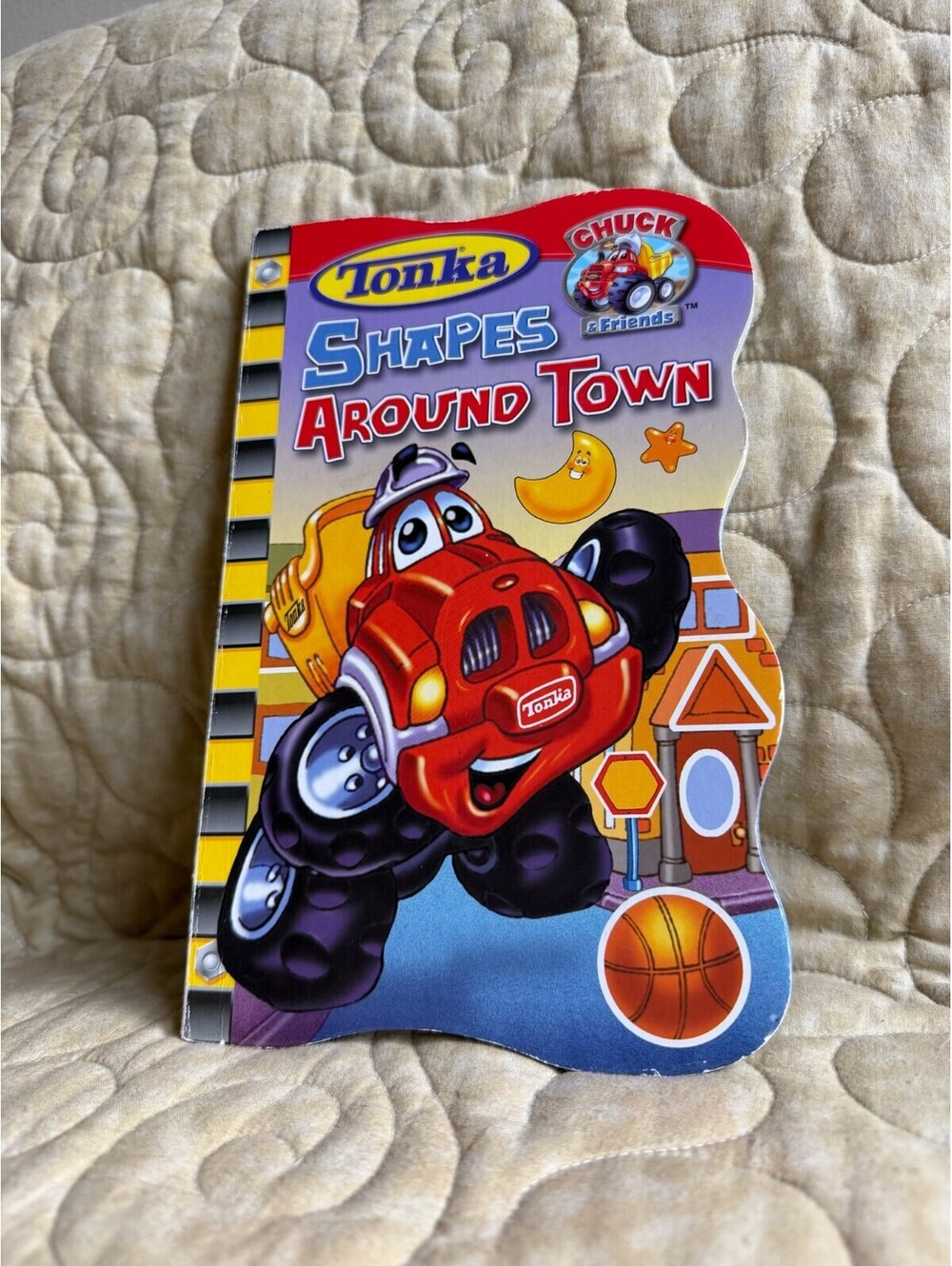 Tonka Board Book "Shaped Around Town"